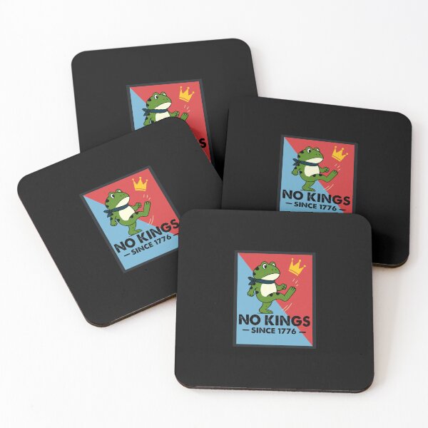 Item preview, Frog No Kings Shirt Men Women No Kings Since 1776 designed and sold by irifine.