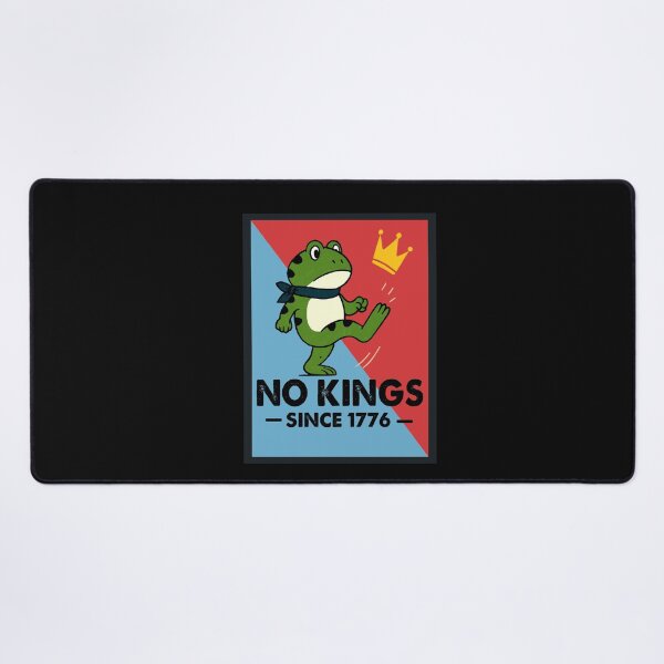Item preview, Frog No Kings Shirt Men Women No Kings Since 1776 designed and sold by irifine.