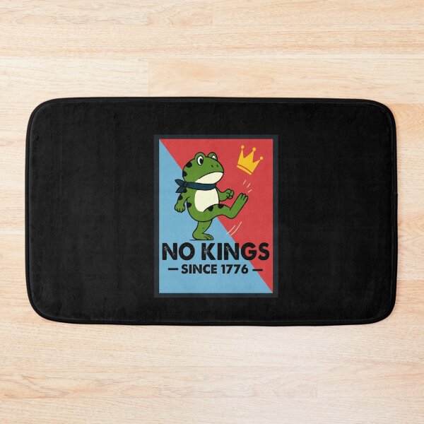 Item preview, Frog No Kings Shirt Men Women No Kings Since 1776 designed and sold by irifine.