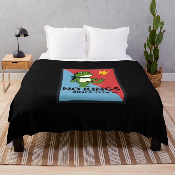 Item preview, Frog No Kings Shirt Men Women No Kings Since 1776 designed and sold by irifine.
