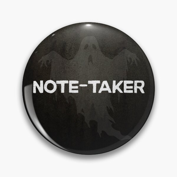 Item preview, Ghost Hunting Note-Taker Team Role/Position Identification Button designed and sold by GhostlyWorld.