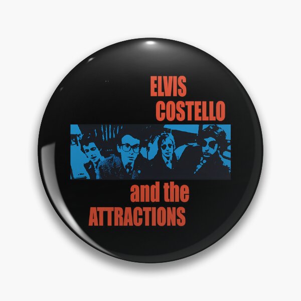 Item preview,  Retro Vintage Elvis Costello The Attractions Awesome For Music Fan designed and sold by MoonlaMark.