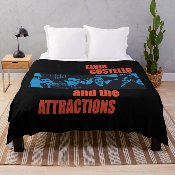 Item preview,  Retro Vintage Elvis Costello The Attractions Awesome For Music Fan designed and sold by MoonlaMark.