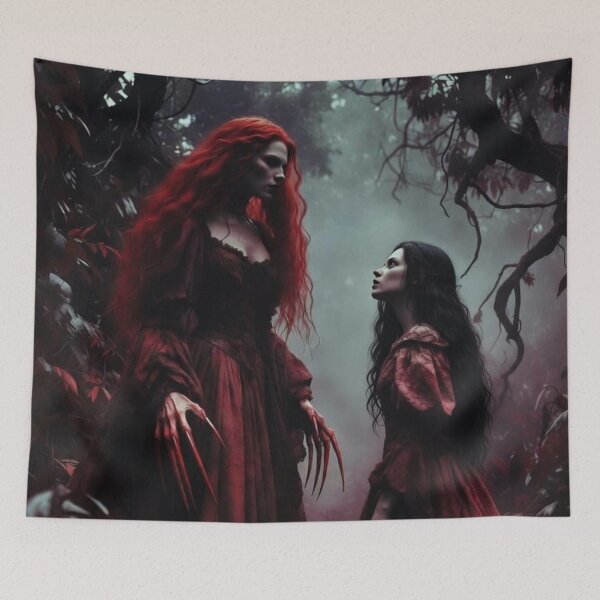 Item preview, Lilith And Eve - Secret Meeting designed and sold by MakarenaCreate.