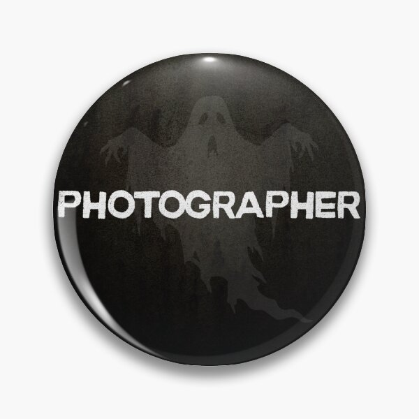 Item preview, Ghost Hunting Photographer Team Role/Position Identification Button designed and sold by GhostlyWorld.