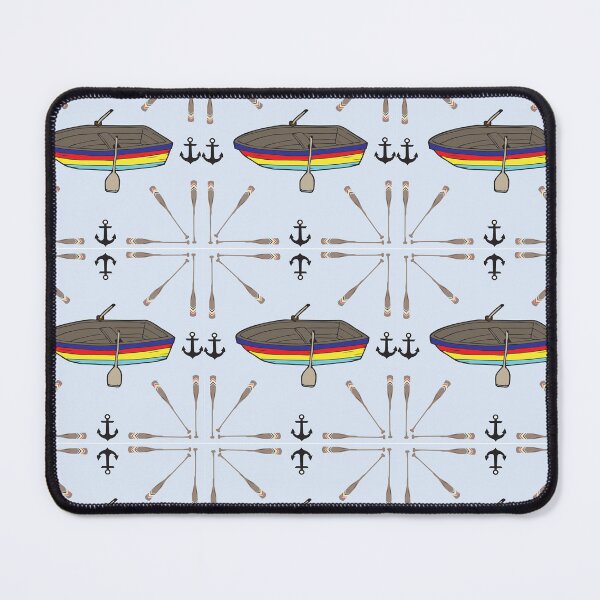 Item preview, row Your Boat Oars and anchors designed and sold by DaisyDaysDesign.