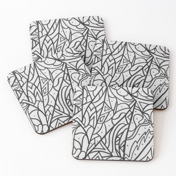 Item preview, Abstract art black and white  designed and sold by Vibrantfaith321.