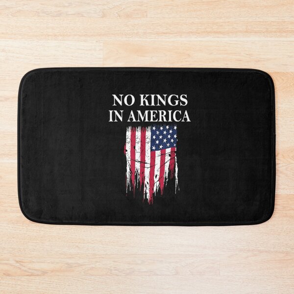 Item preview, No Kings In America America Flag Vintage No Kings designed and sold by irifine.