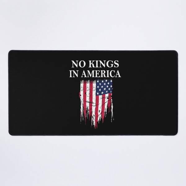 Item preview, No Kings In America America Flag Vintage No Kings designed and sold by irifine.