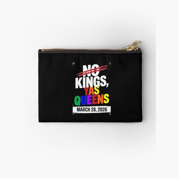 Item preview, No Kings Yas Queens Gay Pride Protest March 28 2026 Rainbow designed and sold by irifine.
