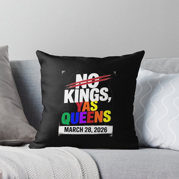 Item preview, No Kings Yas Queens Gay Pride Protest March 28 2026 Rainbow designed and sold by irifine.