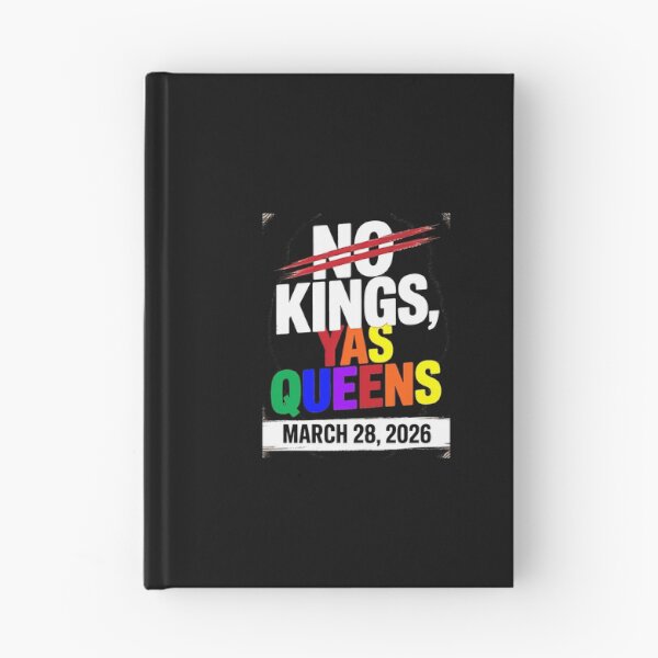 Item preview, No Kings Yas Queens Gay Pride Protest March 28 2026 Rainbow designed and sold by irifine.