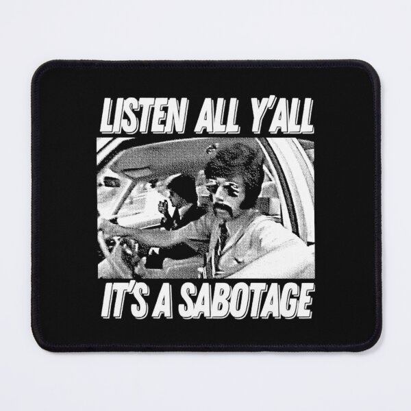 Item preview, Sabotage Boutique Beastie Boys Old Style Fan Art designed and sold by MoonlaMark.