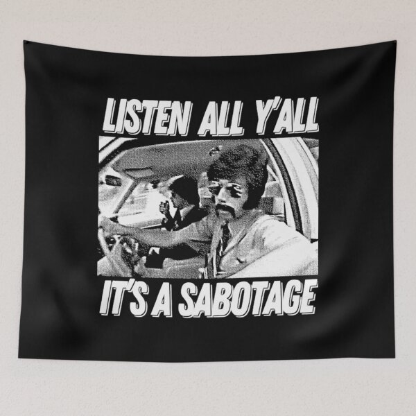 Item preview,  Sabotage Boutique Beastie Boys Old Style Fan Art designed and sold by MoonlaMark.