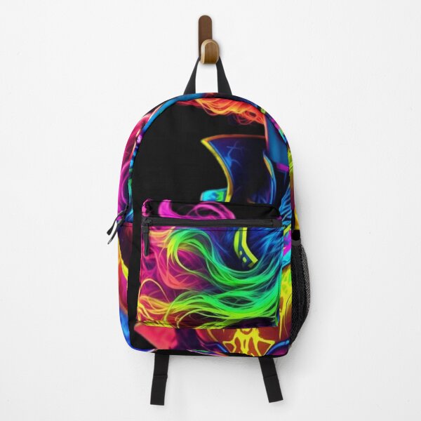 Item preview, Cyber Diva: Rainbow Neon & Purple Flame designed and sold by RadaQueen.