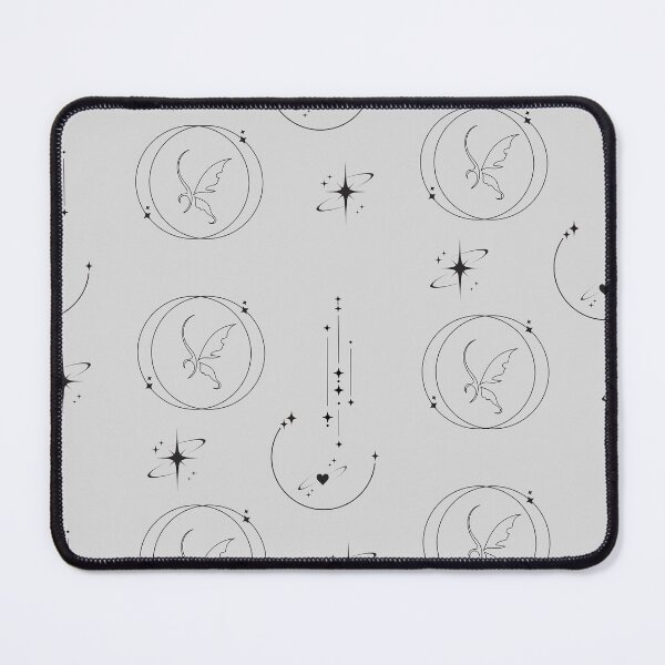 Item preview, Celestial Black Stars Gray Background designed and sold by kristimb.