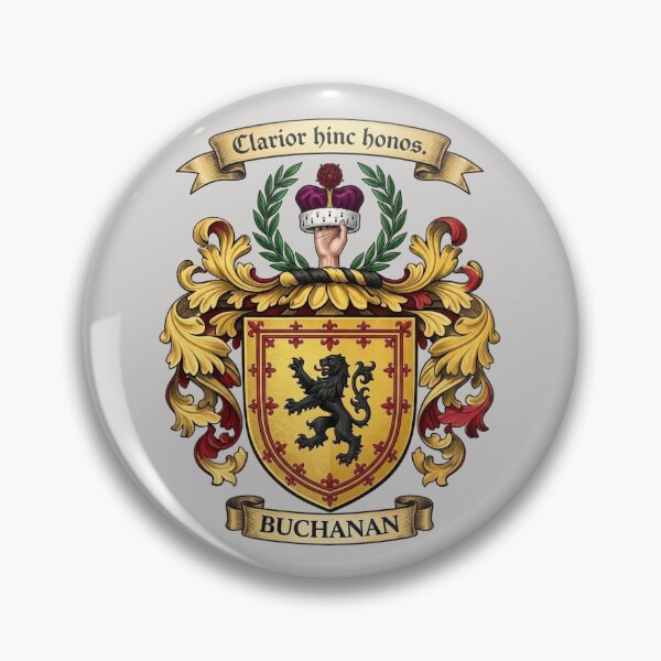Item preview, The Buchanan Family Coat of Arms designed and sold by BagTown Clans.