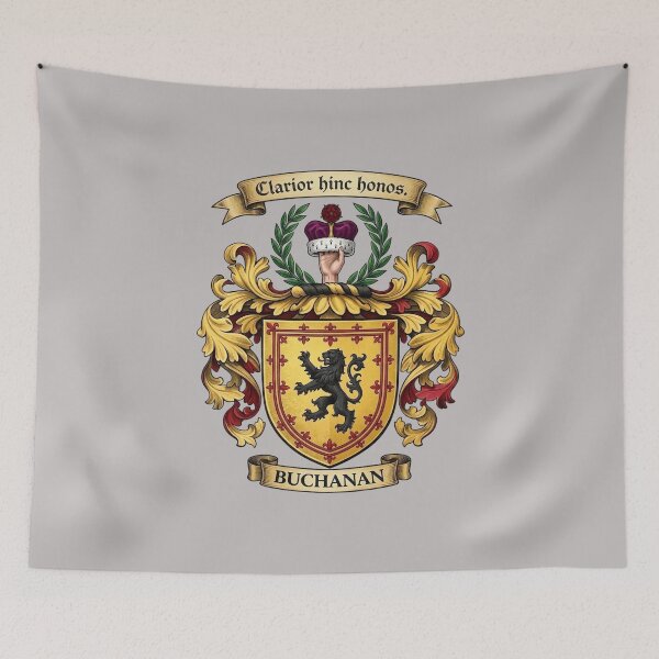 Item preview, The Buchanan Family Coat of Arms designed and sold by BagTown Clans.