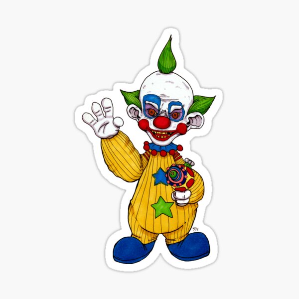 Shorty the Killer Klown Sticker