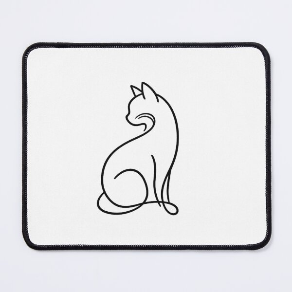Item preview, Minimalist One Line Cat – Modern Aesthetic Line Art designed and sold by ArtWaveStudio8.