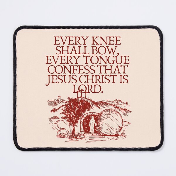 Item preview, Every Knee Shall bow Jesus Resurrection designed and sold by Neeshki.