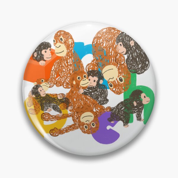 Item preview, Punch-kun the monkey and Oranmama designed and sold by Won Tsuen.