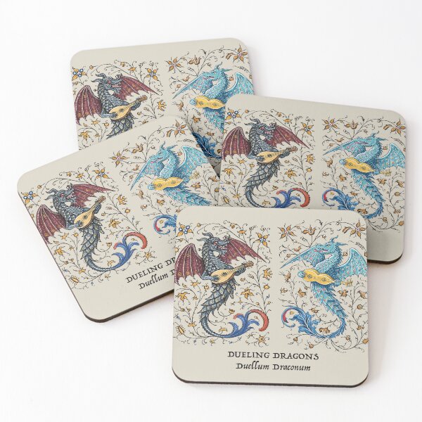 Item preview, Medieval Dueling Dragons designed and sold by ebrawne.