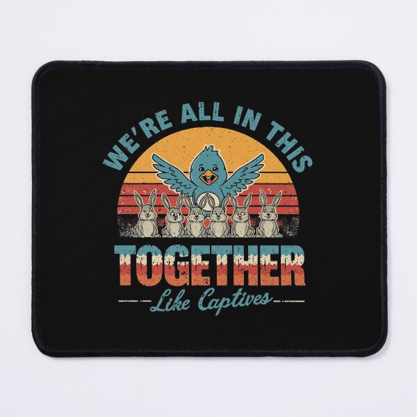 Item preview, We’re All in This Together – Like Captives Retro Cartoon designed and sold by lamberjember.