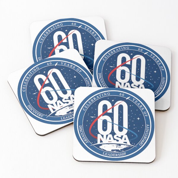 Item preview, NASA 60th Anniversary Official Commemorative Logo designed and sold by CharlieDesings.