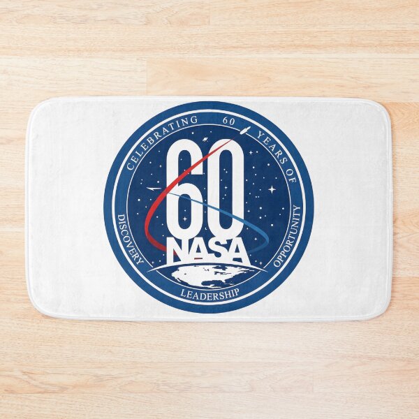Item preview, NASA 60th Anniversary Official Commemorative Logo designed and sold by CharlieDesings.