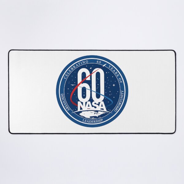 Item preview, NASA 60th Anniversary Official Commemorative Logo designed and sold by CharlieDesings.