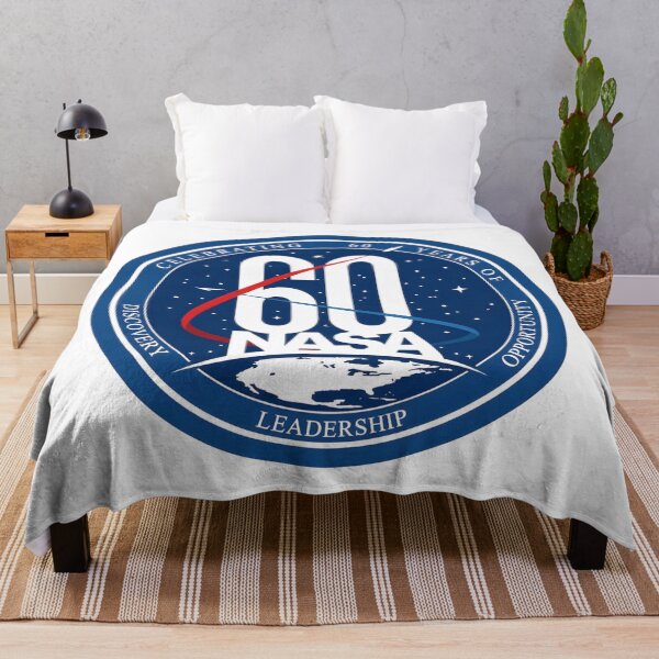Item preview, NASA 60th Anniversary Official Commemorative Logo designed and sold by CharlieDesings.