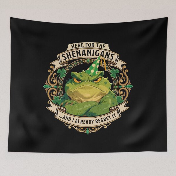 Item preview, Here For The Shenanigans And I Already Regret It designed and sold by ScitechPixel.