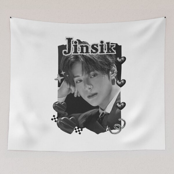Item preview, Xiker Jinsik Member Kpop Boy Group Portrait korean boy group kpop idol designed and sold by AJUNICE STUDIO.