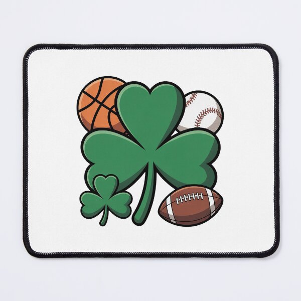 Item preview, Lucky Shamrock Sports Balls St. Patrick’s Day designed and sold by QuiteOrbit.
