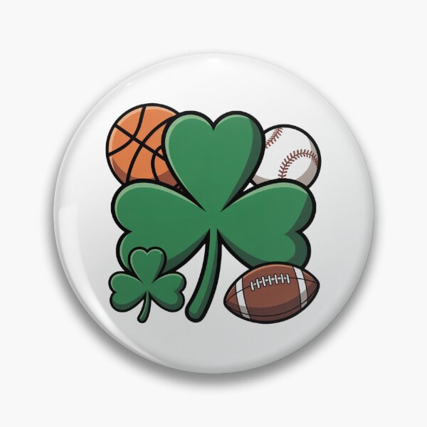 Item preview, Lucky Shamrock Sports Balls St. Patrick’s Day designed and sold by QuiteOrbit.