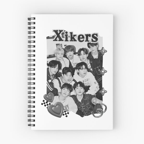 Item preview, Xiker Member Kpop Boy Group Portrait korean boy group kpop idol designed and sold by AJUNICE STUDIO.
