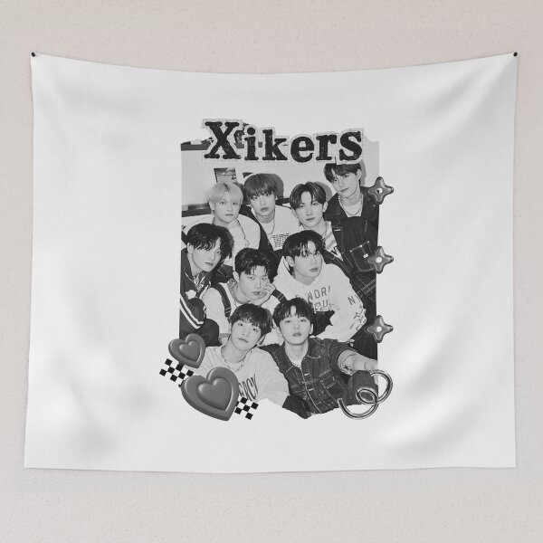 Item preview, Xiker Member Kpop Boy Group Portrait korean boy group kpop idol designed and sold by AJUNICE STUDIO.
