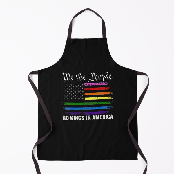 Item preview, No Kings In America Shirt LGBT American Flag designed and sold by yartyartyart.