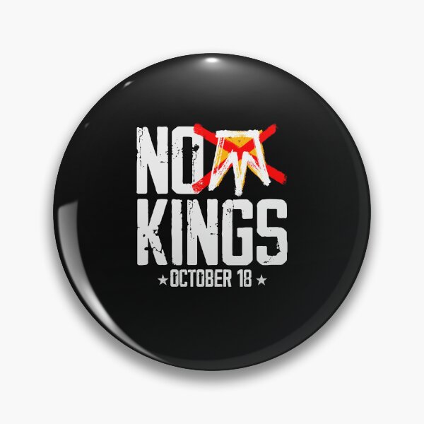 Item preview, No Kings October 18 No Kings Day designed and sold by yartyartyart.