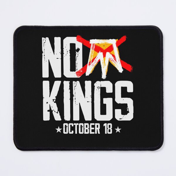 Item preview, No Kings October 18 No Kings Day designed and sold by yartyartyart.