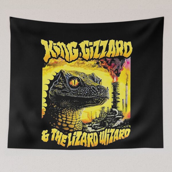 Item preview, king gizzard &amp; the lizard wizard  designed and sold by lowmza.