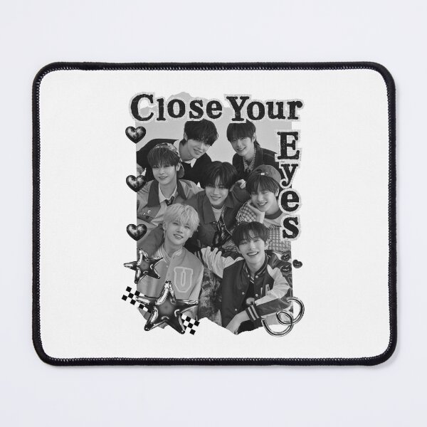 Item preview, Close Your Eye K-Pop Boy Group Portrait korean boy group kpop idol designed and sold by AJUNICE STUDIO.