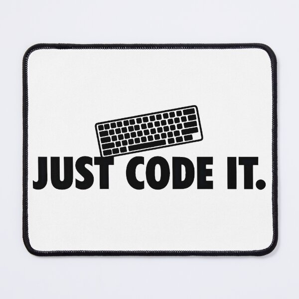 Item preview, Just Code It Minimalist Programmer Keyboard Design designed and sold by Zenith Design.