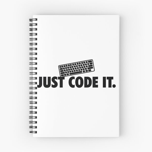 Item preview, Just Code It Minimalist Programmer Keyboard Design designed and sold by Zenith Design.