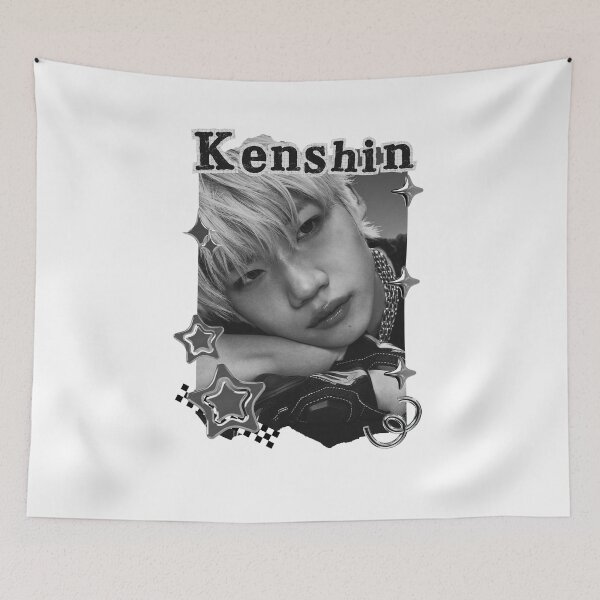 Item preview, Close Your Eye Kenshin K-Pop Boy Group Portrait korean boy group kpop idol designed and sold by AJUNICE STUDIO.