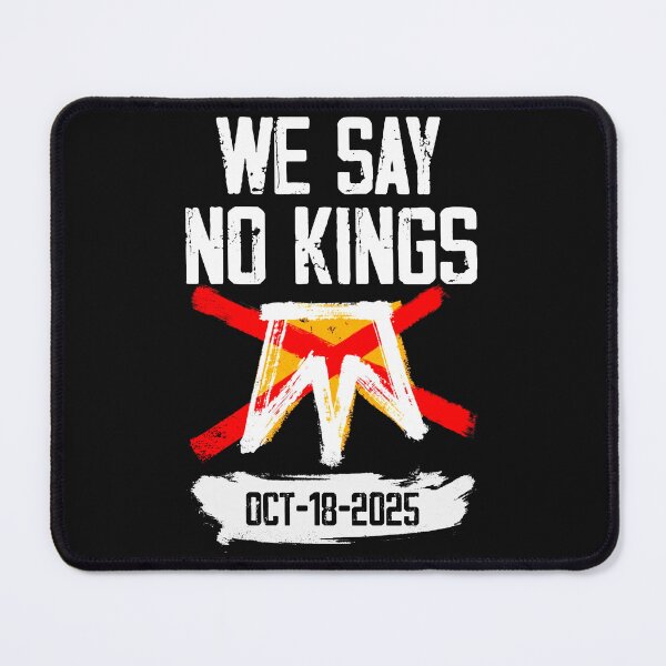Item preview, No Kings Day 2.0 Shirt No Kings Protest October 18 designed and sold by yartyartyart.