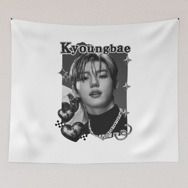Item preview, Close Your Eye Kyoungbae K-Pop Boy Group Portrait korean boy group kpop idol designed and sold by AJUNICE STUDIO.