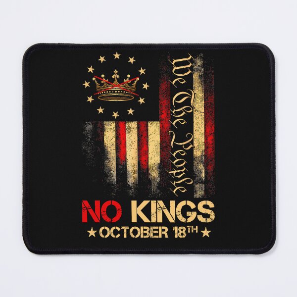 Item preview, No Kings shirt Vintage America Flag 1776 October 18 designed and sold by yartyartyart.