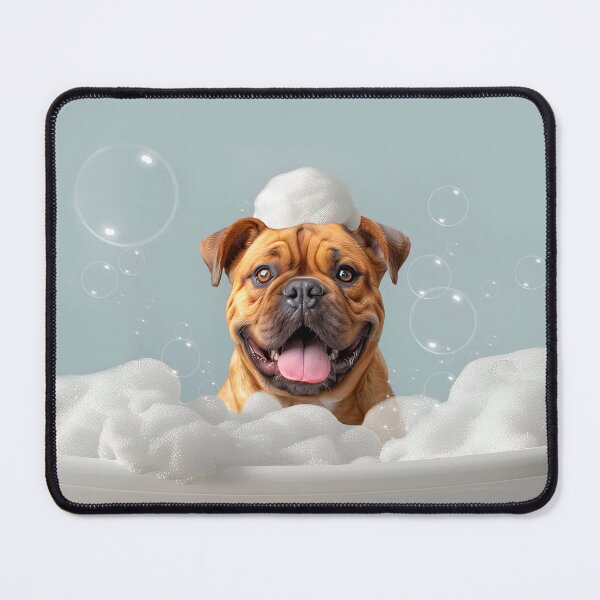 Item preview, Dog Reading Newspaper On Toilet Custom Pet Portrait – Funny Bathroom Poster, Personalized Dog Photo Art, Pet Lover Gift designed and sold by jenniferkimbal.